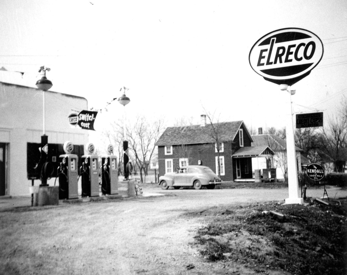 Elreco Gas Station, Eskridge, Kansas