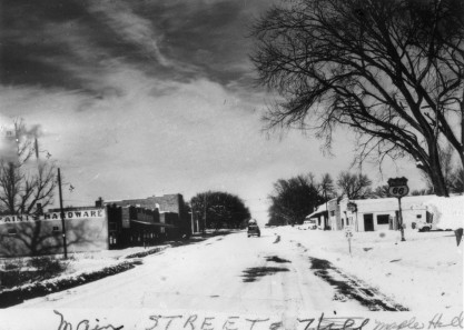 May Snowstorm at Maple Hill, Kansas, 1950