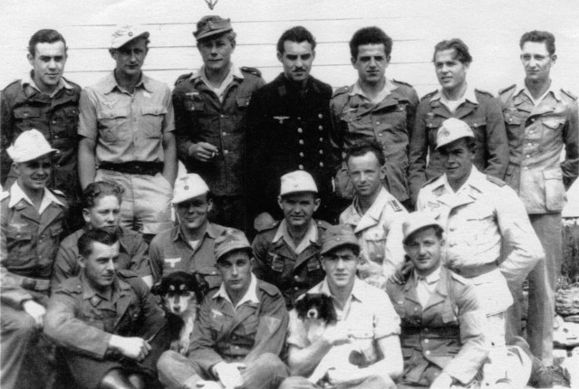 Prisoners of War in Uniform at Lake Wabaunsee Camp