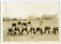 Eskridge Rural High School football team, "fall of 1926."
