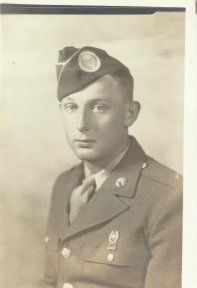 Private First Class Charles E. Barnhart, September, 1943.